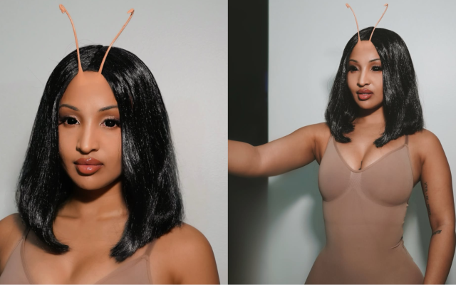 Shenseea Stuns Fans With Realistic Mantis Costume for Halloween