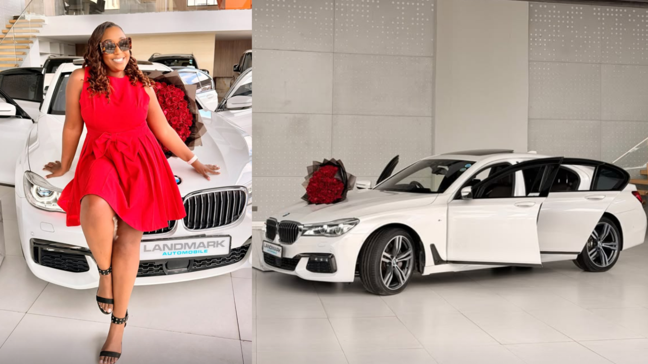 Betty Kyallo Unveils BMW 740i Dubbed “Big 7” as Car Collection Grows