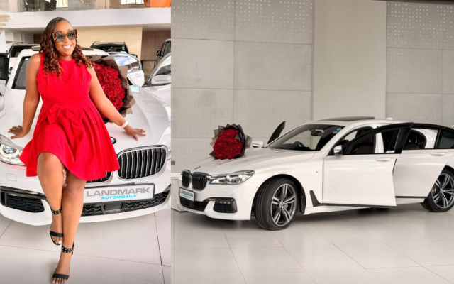 Betty Kyallo Unveils BMW 740i Dubbed “Big 7” as Car Collection Grows