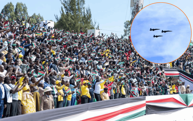 Eyes on the Sky! Kenya Air Force Steals the Show at Mashujaa Day 2026