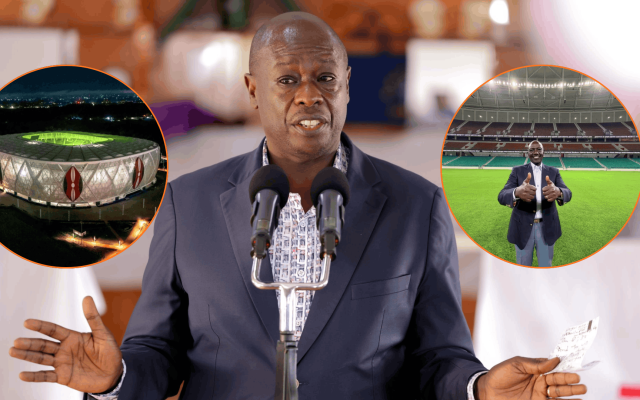Gachagua Questions KSh 145 Billion Talanta Stadium Cost
