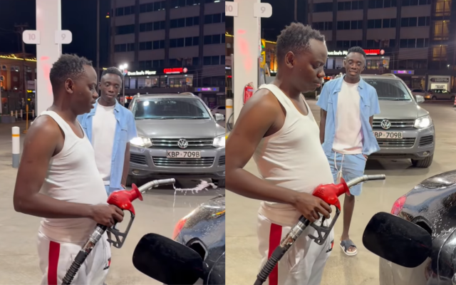 Man Sparks Outrage by Washing Car With Petrol