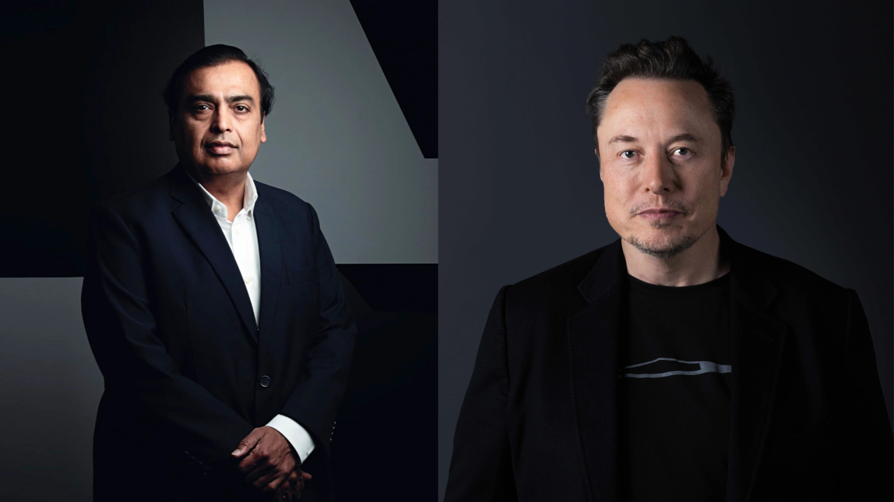 Elon Musk Mocks Mukesh Ambani as Starlink-Jio Rivalry Intensifies in India