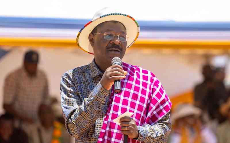 Moses Wetang’ula urges retired President Uhuru Kenyatta to embrace statesman role