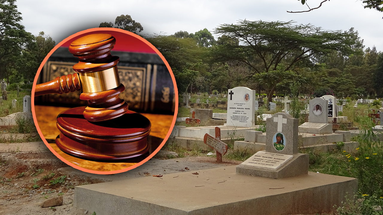 Nairobi cemetery land corruption case