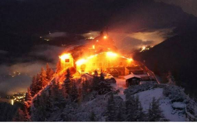 Eagle’s Nest fire: German man arrested after blaze damages historic retreat