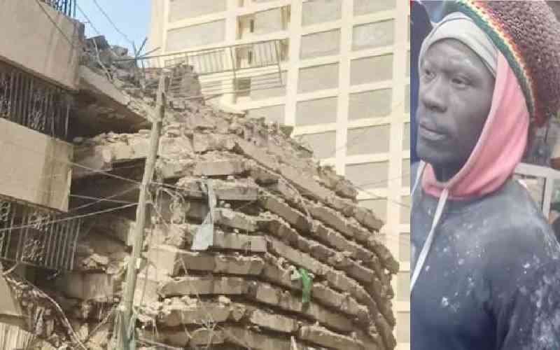 Eastleigh building collapse: Survivors recount escape as seven remain missing