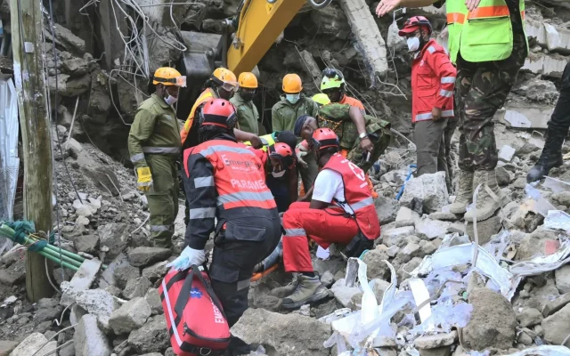 Eastleigh building collapse: Rescuers retrieve woman’s body on eighth day