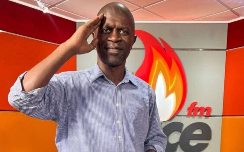 Late Kenyan radio presenter Edward Kwach
