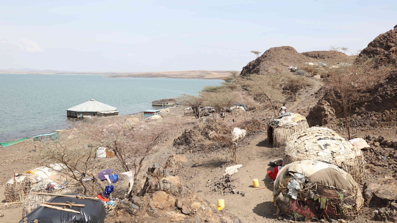 El Molo community context around Lake Turkana