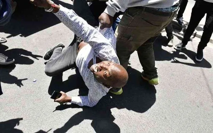 Citizen TV journalist Francis Odee