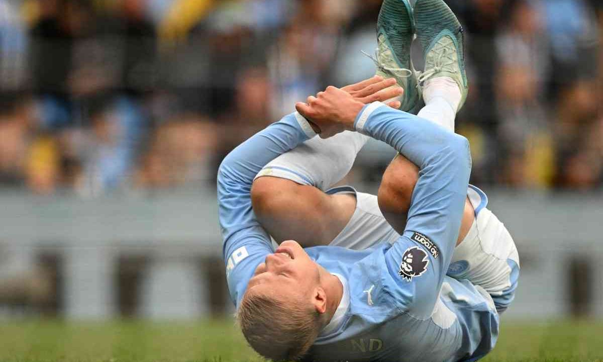 Manchester City striker Erling Haaland