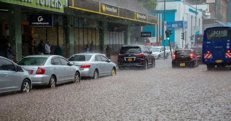 Heavy rainfall warning as Nairobi faces flash flood risk