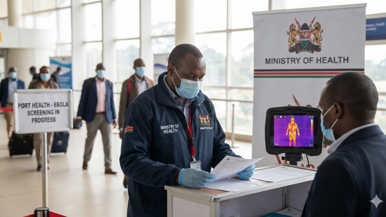 Kenya’s health authorities respond to the first imported Ebola case