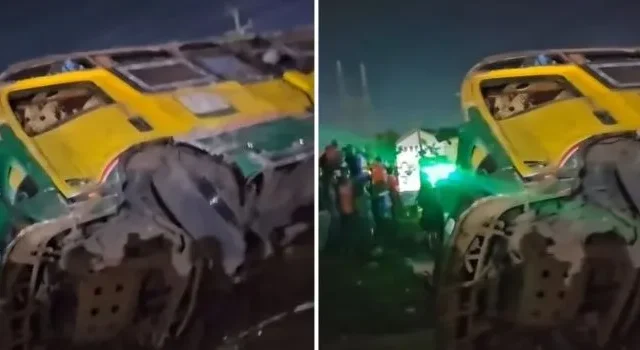 Kangundo Road Crash Leaves Several Injured as Forward Sacco Matatu Overturns