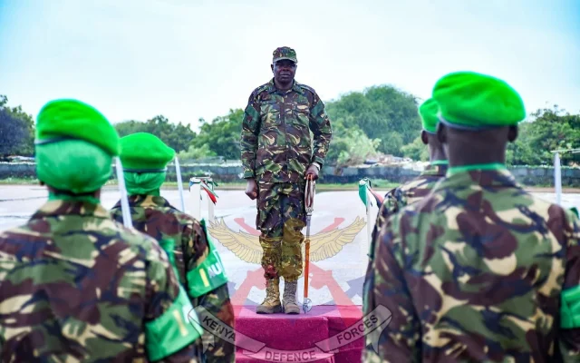 KDF Somalia visit focuses on troop readiness and welfare
