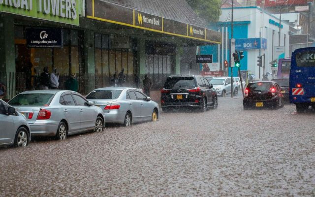 Kenya Met warning flags heavy rain, strong winds and flash flood risks