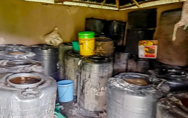 Kisii Kangara Raid: Police Destroy 6,510 Litres in Riana Ward