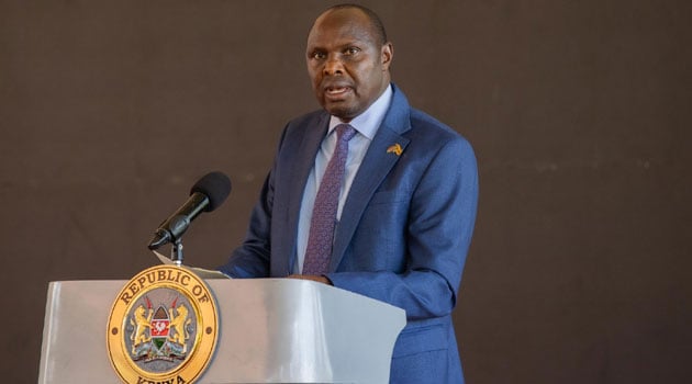 Head of Public Service Felix Koskei
