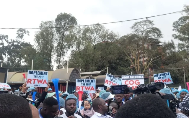 KUTRRH strike notice: Nurses threaten November 9 walkout over workplace grievances