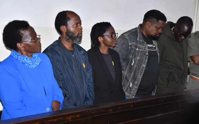 Rose Mbithe, Children and Two Police Officers Deny Lawyer Mbobu’s Murder