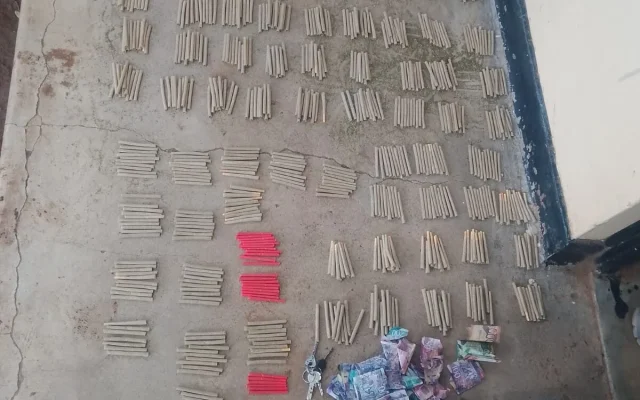NACADA Jericho raid: Officers seize 1,002 suspected bhang rolls, arrest three