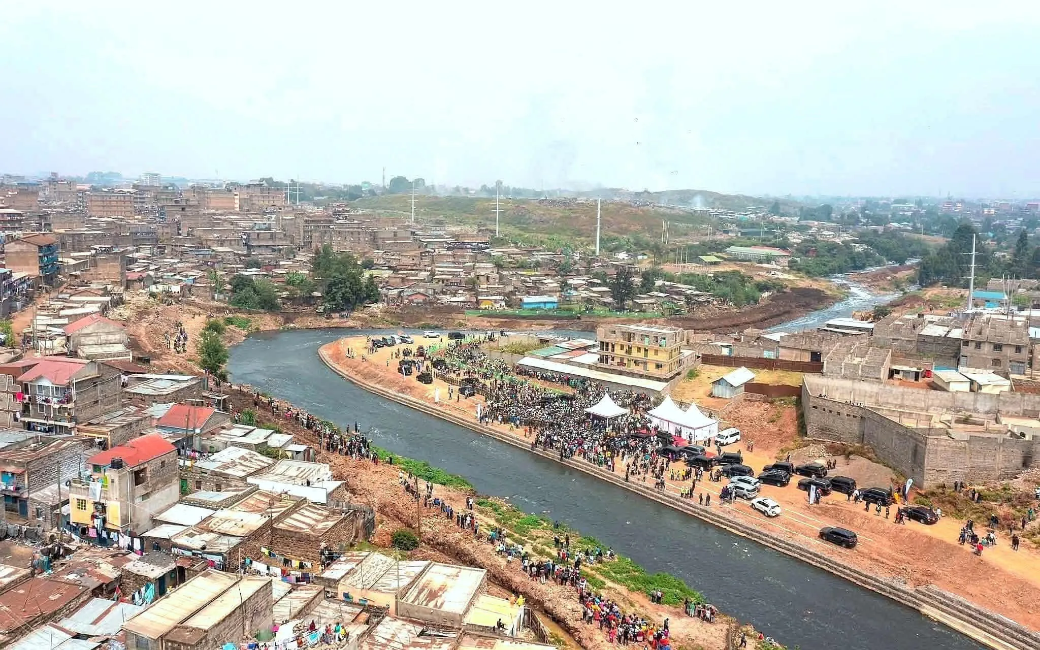 Nairobi Dam spillway opened ahead of El Niño rains
