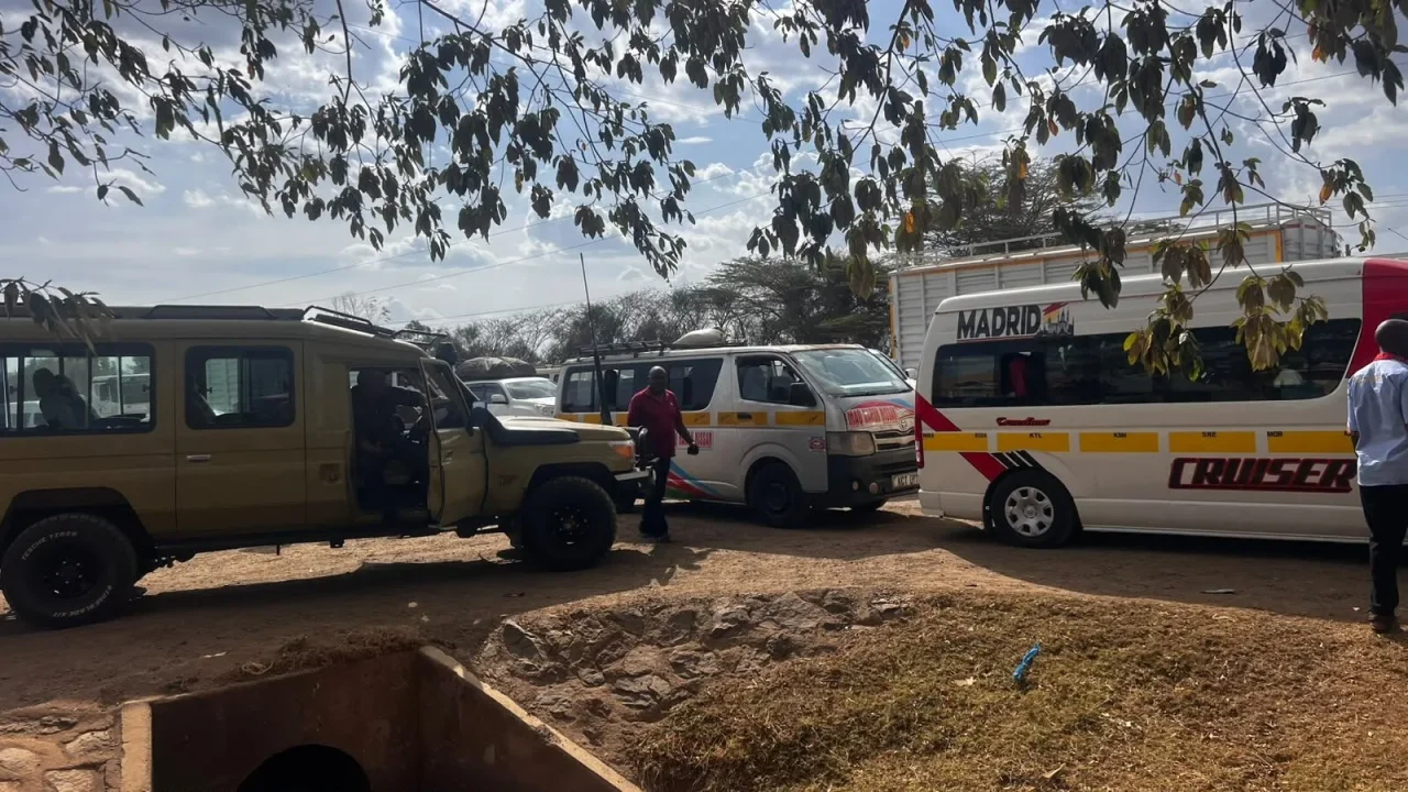 Narok–Suswa highway blockade at Orekule