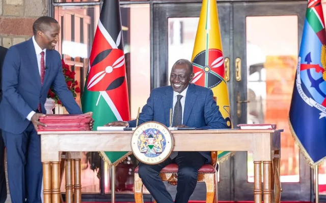 Ruto signs new tax laws extending fuel relief and changing KRA funding