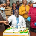 Oburu honours Raila as he marks birthday at Nairobi Hospital