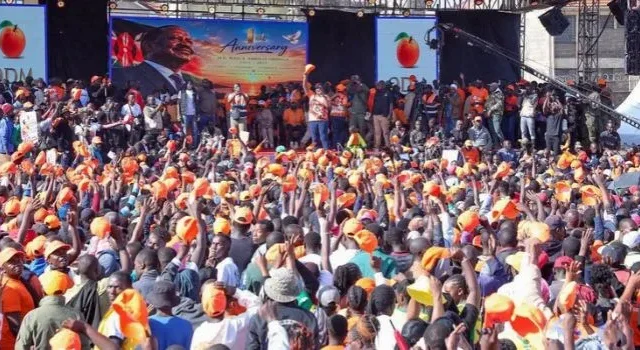 ODM Rally Chaos Forces Leaders and Supporters to Flee Jacaranda Grounds