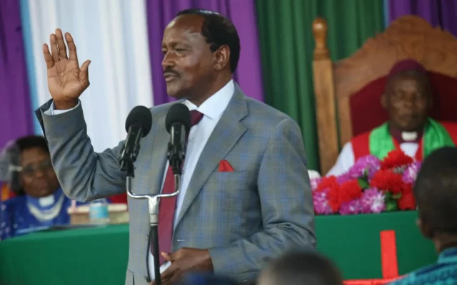 Kalonzo alleges paid efforts to undermine opposition unity, defends Gachagua visit