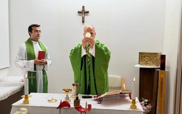 Pope Leo’s recovery progresses as he celebrates Mass at Gemelli Hospital