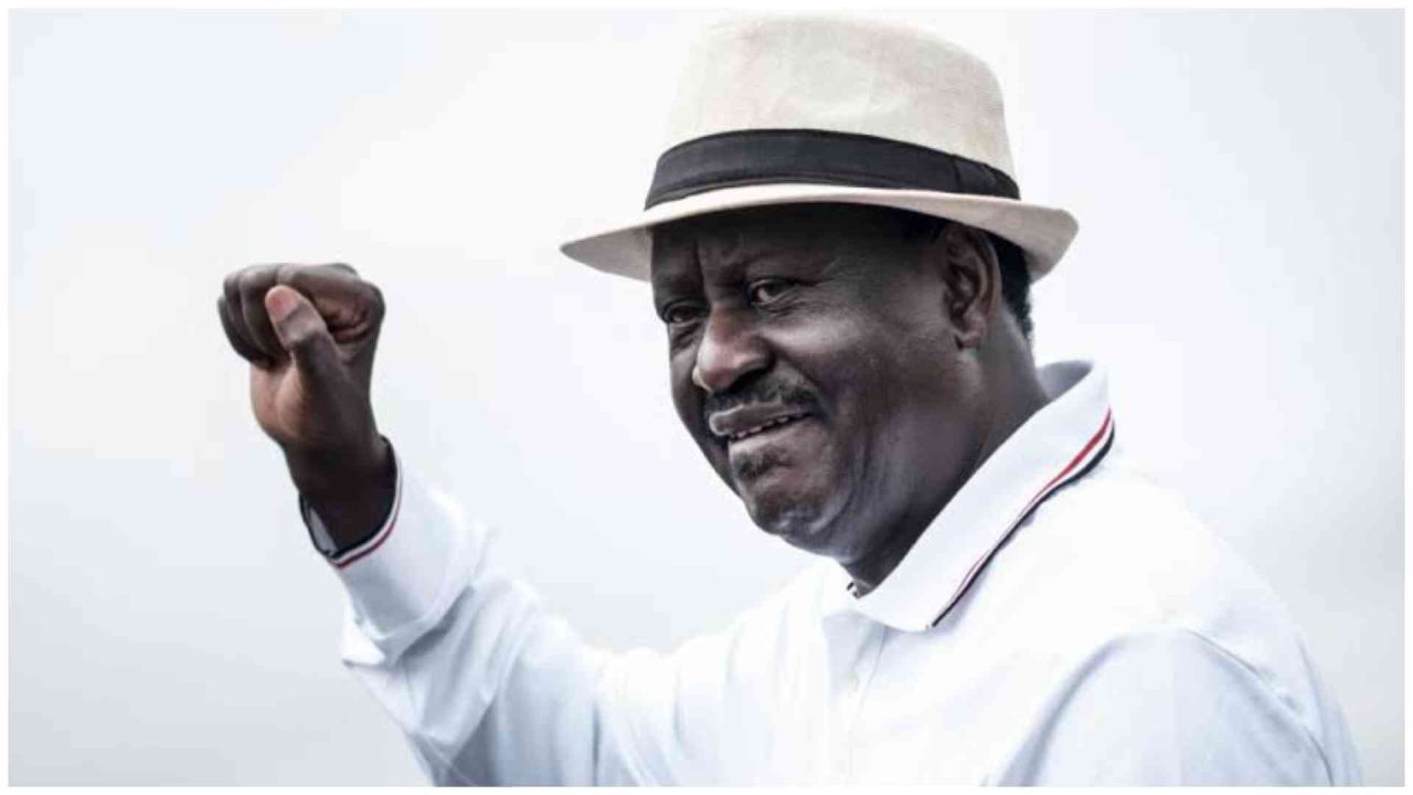 Raila Odinga’s family at his first anniversary commemoration in Bondo