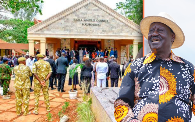 Raila death anniversary draws leaders and residents to Bondo