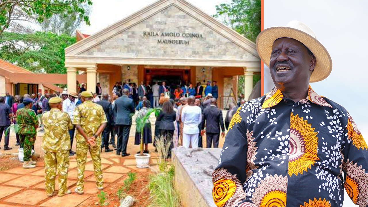 Raila Odinga memorial gathering at Migwena grounds in Bondo