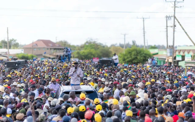 Ruto praises Kalonzo over recognition of Ukambani development projects