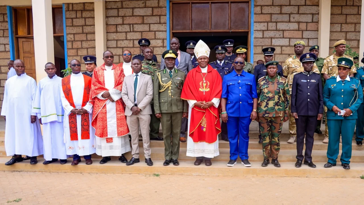 Inter-agency thanksgiving and prayer service in Machakos