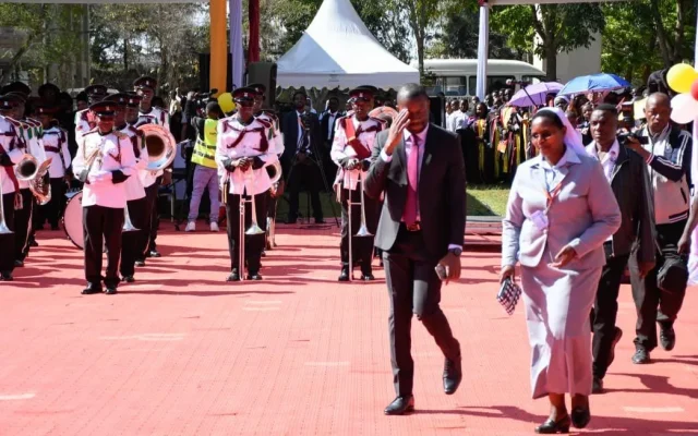 Sifuna CUEA welcome draws loud applause at 45th graduation