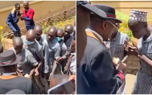 Sonko gifts inmates Sh1,000 each during court lunch break