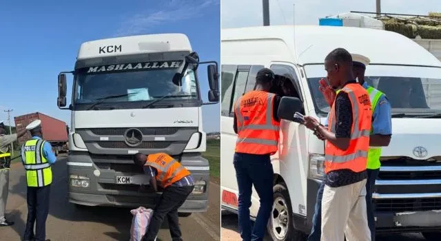 NTSA Safety Checks Flag Seven Violations as Team Detains 13 Vehicles