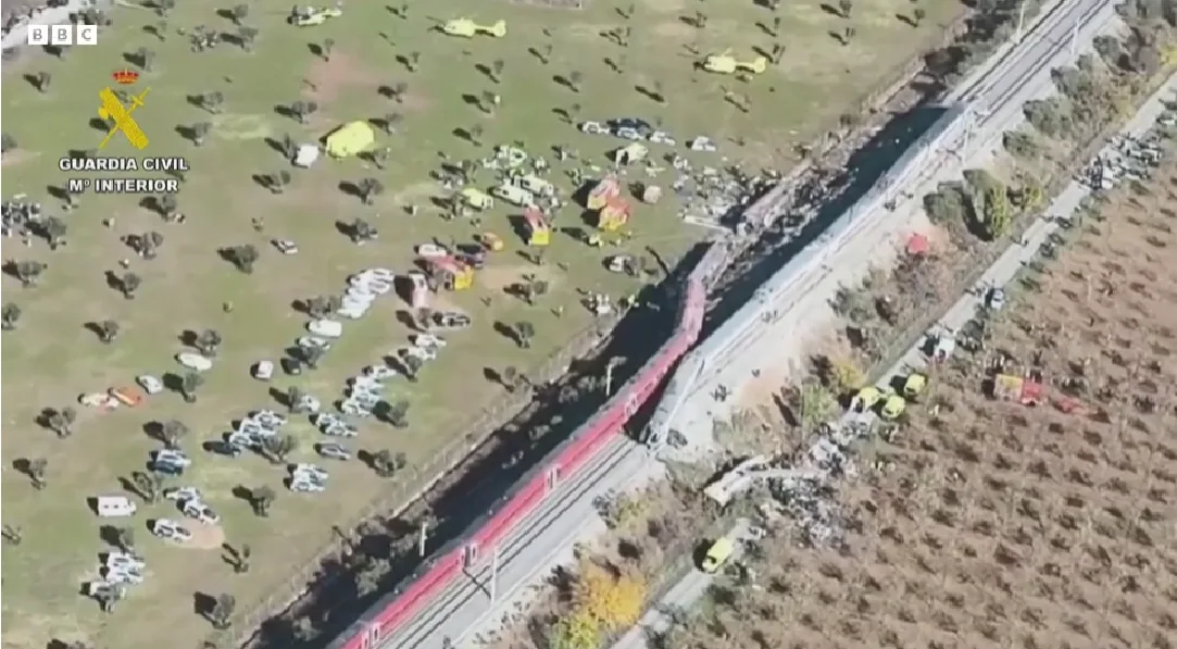 Spain train crash kills at least 68 as country begins three days of mourning