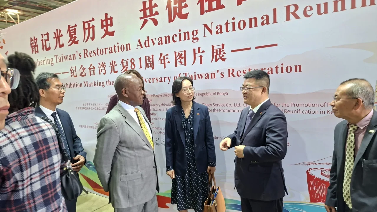 Taiwan reunification inevitable, Chinese envoy tells Nairobi exhibition