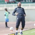 Tusker and Singida Black Stars match at Nyayo Stadium