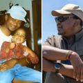 Ngina Kenyatta and her father, Uhuru Kenyatta