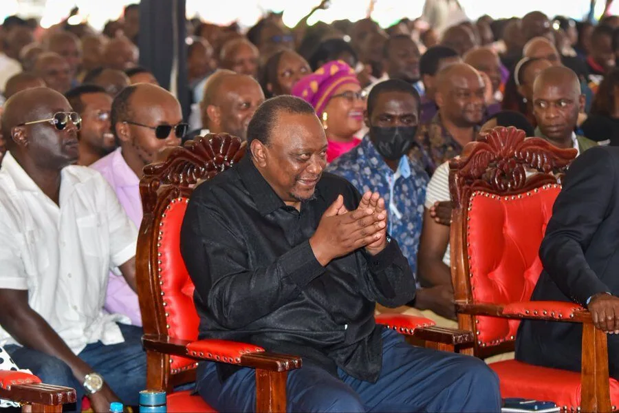 Former President Uhuru Kenyatta