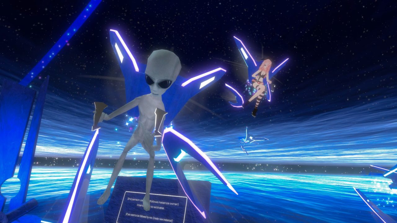VRChat virtual world platform